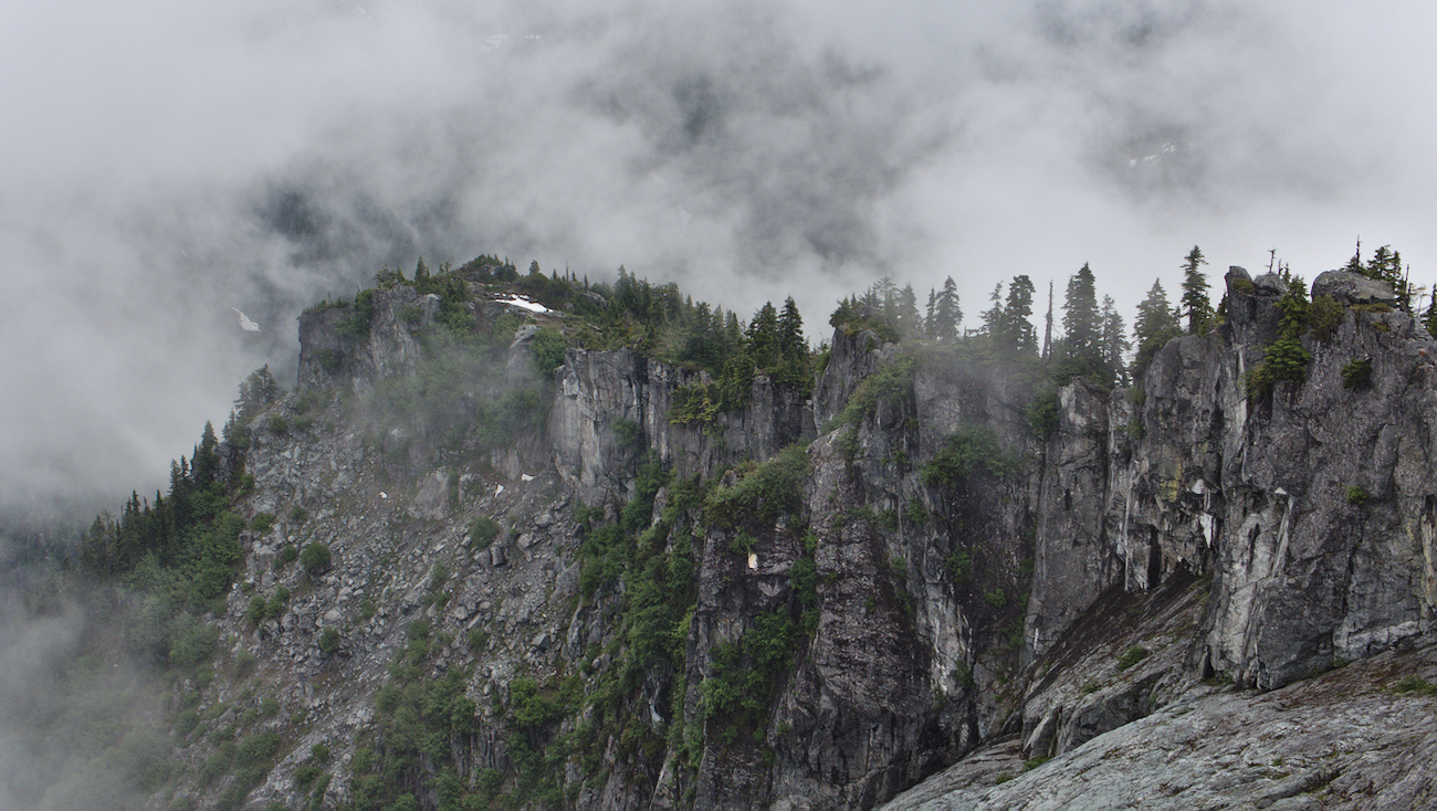 View from Crown Mountain, North Shore, Vancouver Area.