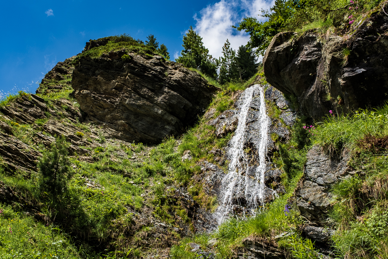 Waterfall on the 