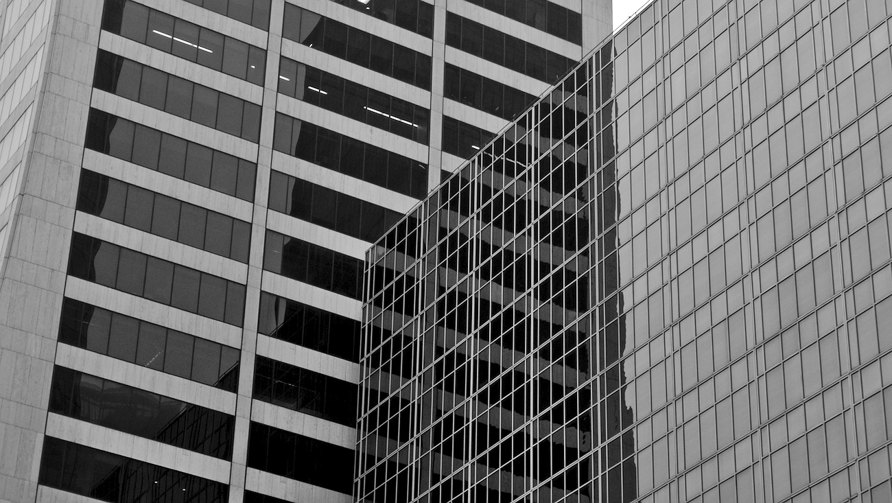 Building reflections. New York City.